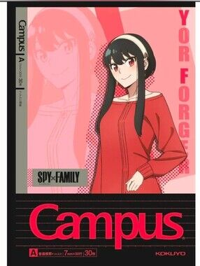 SPY×FAMILY Yor Forger Campus Notebook